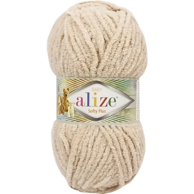 Alize Softy Plus 382 světle hnědá