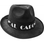 GoDan Gangster Hat Al Capone - black - 1 pc. universal