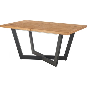 Halmar Massive svetlý dub/čierny