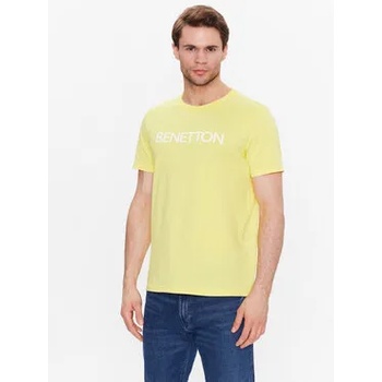 United Colors Of Benetton Тишърт 3I1XU100A Жълт Regular Fit (3I1XU100A)