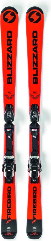 BLIZARD　FIREBIRD RC JR Blizzard 2024 Firebird RC JR + FDT4.5 Skiset orange/black