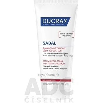 Durcay sabal ošetrujúci šampón regulujúci tvorbu mazu 200 ml