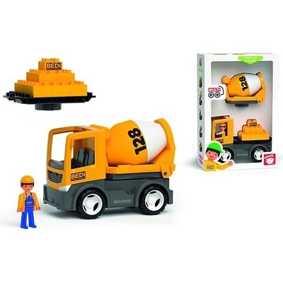 Efko MultiGO Build 2+1 Auto s Igráčkem domíchávač stavební deska