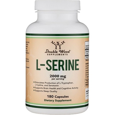 Double Wood Supplements L-Serine 2000 mg [180 капсули]