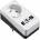 Eaton Protection Box - Surge protector - AC 220-250 V - 4000 Watt - output connectors: 1 - white