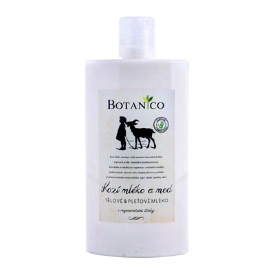 Botanico pleťové mléko s kozím mlékam a medem 250 ml