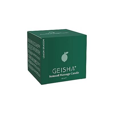 Geisha Sensual Massage Candle 145 ml lemon