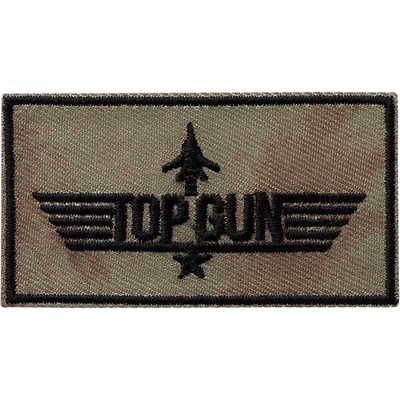 Nažehlovačka Top Gun logo 6,8 x 3,7 cm Monoquick