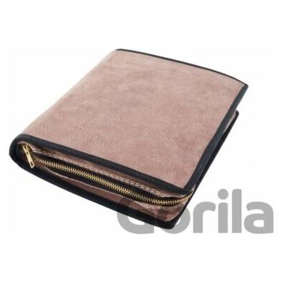 Macoli Hand Made Obal na knihu se zipem Hnědý