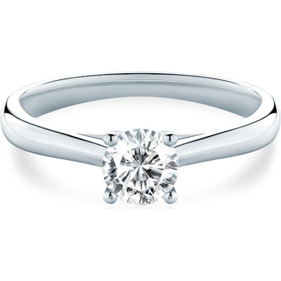 SAVICKI Годежен пръстен Solitaire: платина. диамант