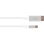Moshi Кабел Mini DisplayPort към DisplayPort 4K/60fps - Moshi Mini DisplayPort to DisplayPort Cable 1.5m (4K/60fps) (150 см) (99MO041104)