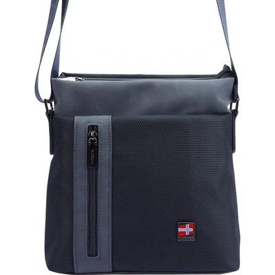 Nordee pánská crossbody taška 23 x 24 cm modrá