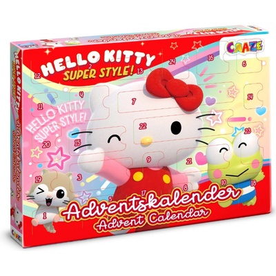 CRAZE Adventní kalendář Hello Kitty - figurky, bižuterie a doplňky