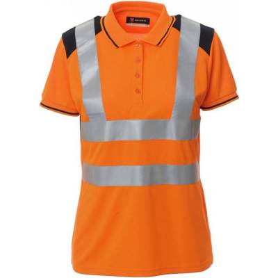 Payper GUARD+ LADY FLUO 001484-0028 reflexná dámska polokošeľa orange/navy blue M