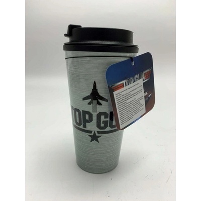 CurePink Cestovní hrnek Top Gun Logo 450 ml