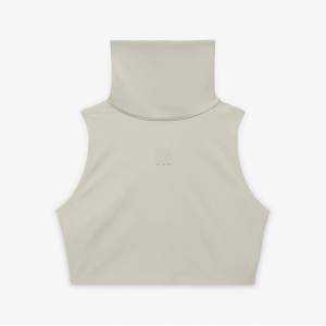 adidas Women's Strappy Crop Top - Sesame