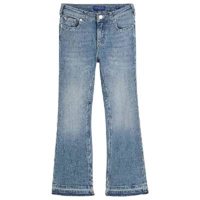 Дънки Scotch & soda The Charm Classic Flare Fit jeans - Blue (Vast Sky Light)