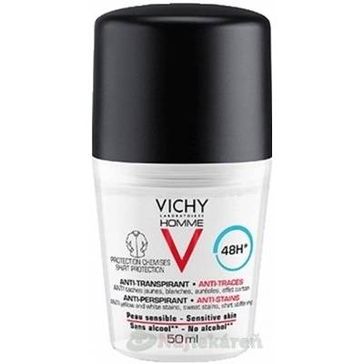 VICHY Homme DEO Roll-on proti škvrnám 48H 50ml