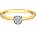 SAVICKI Пръстен: двуцветно злато. диаманти