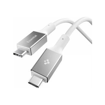 Spigen Essential USB C to USB C 100W Fabric Cable, white EB10015CC
