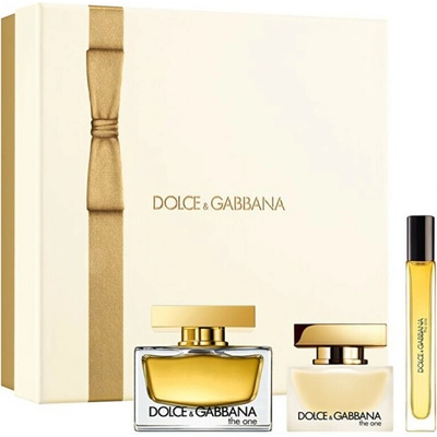Dolce & Gabbana The One - EDP 75 ml + vlasový sprej 30 ml + EDP 10 ml