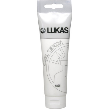 Image 1 of LUKAS Cryl Terzia Plastic Tube АКРИЛНА боя Titanium White 125 ml 1 бр (748080012)