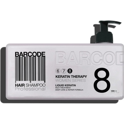 Barcode Hair Shampoo Keratin Therapy 8 1000 ml