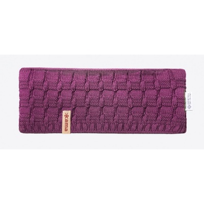 Kama Pletená merino CW12 144 purpurová