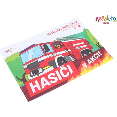 Kresli.to Záchranářské omalovánky Hasiči v akci