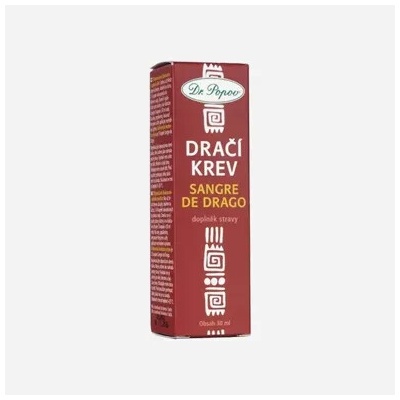Dr. Popov Dračia Krv Sangre de Drago kvapky 30 ml