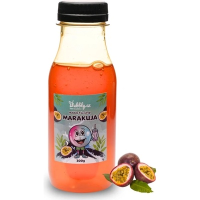 Bubbly Domácí Bubble Tea sirup marakuja 300 g