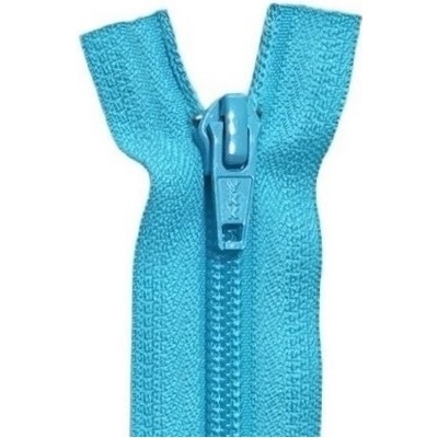 YKK Zip spirálový dělitelný, tyrkysový - 40 cm