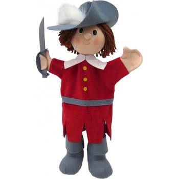 Moravská ústředna Brno Кукла за театър Moravska ustredna Brno - Мускетар, 34 cm (26676C)