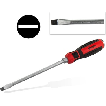 DEMA Úderový skrutkovač plochý 8x200