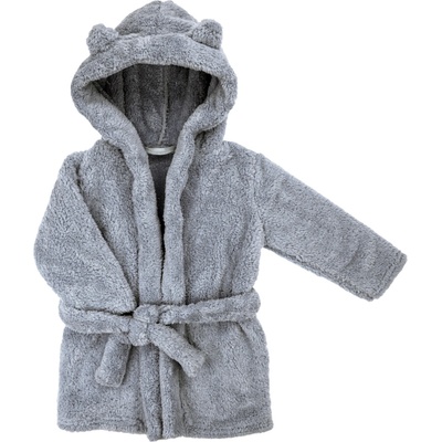 Dětský župan šedý