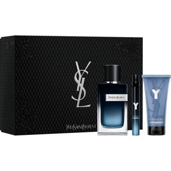 Yves Saint Laurent YSL Y Homme Парфюмна Вода 100 мл + 10 мл + Душ Гел 50 мл - Подаръчен Комплект за Мъже
