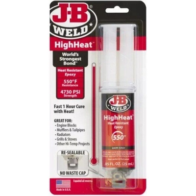 J-B WELD 50197 žáruvzdorné epoxidové lepidlo HighHeat 25 ml