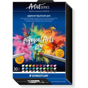 STAEDTLER Флумастри Staedtler Pigment Big Brush, 30 цвята (35083-А)