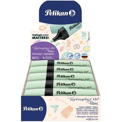 Pelikan 490 pastelový zelený