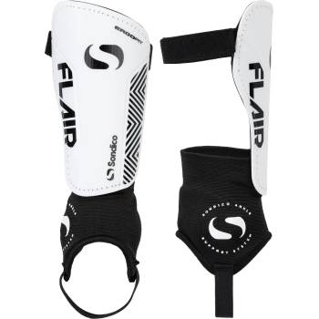 Sondico Футболни кори Sondico Comfort Sondico Ankle Shinguards - White/Black