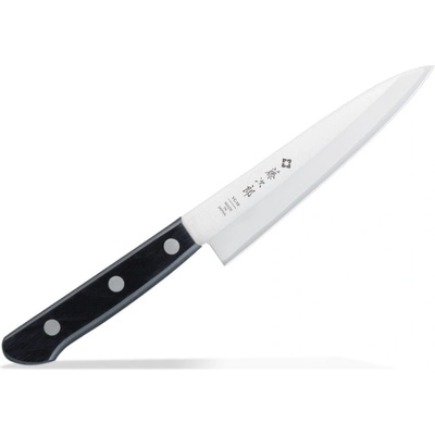 TOJIRO Кухненски нож Tojiro Basic Petty, 13.5 см, неръждаема стомана, 3-пластово острие, черен (F-318)