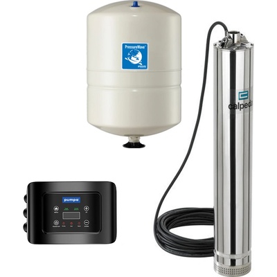 Calpeda SET MXS 308 1,1kW kabel 15m + frekvenční měnič PUMPA e-line Drive-02 1,5kW + PWB8 ZB00063184