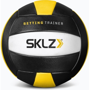 SKLZ Волейболна топка SKLZ Setting Trainer black/yellow/white