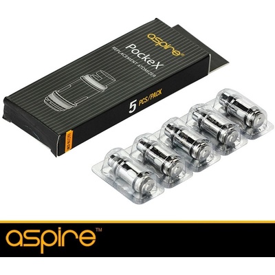 aSpire PockeX žhavící hlava nerez 1,2ohm – Zboží Dáma