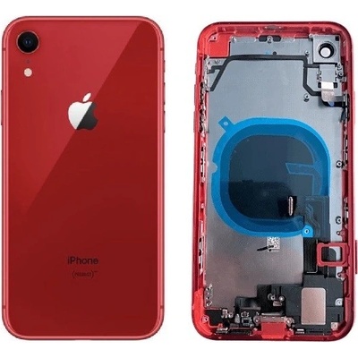Kryt Apple iPhone XR Zadný Housing červený