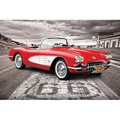 Plagát, Obraz - Classic Car - 1959 Corvette, 91.5 × 61 cm