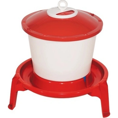 TOPTRADE napáječka plastová kbelíková na podstavci 9 l