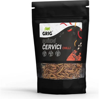 Grig Chrumkavé červíky Chilli 20 g