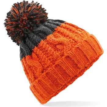 Beechfield B437 čepice Apres orange/ ​graphite grey