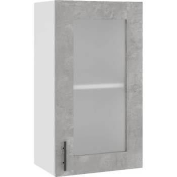 Горен кухненски шкаф Glamour B-40 с витрина